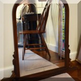 D12. Carved antique mirror 37&rdquo;h x 35&rdquo;w 